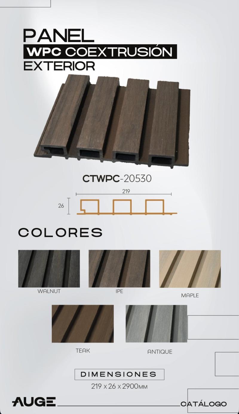 Panel WPC Coextrusión Exterior