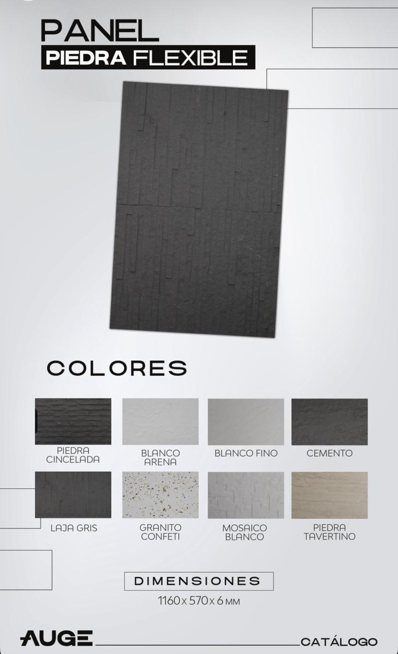 Panel Piedra Flexible